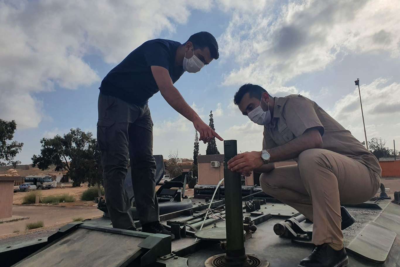  Libya'da askeri eğitimler devam ediyor